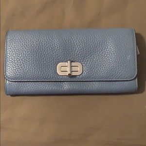 Blue Michael Kors wallet